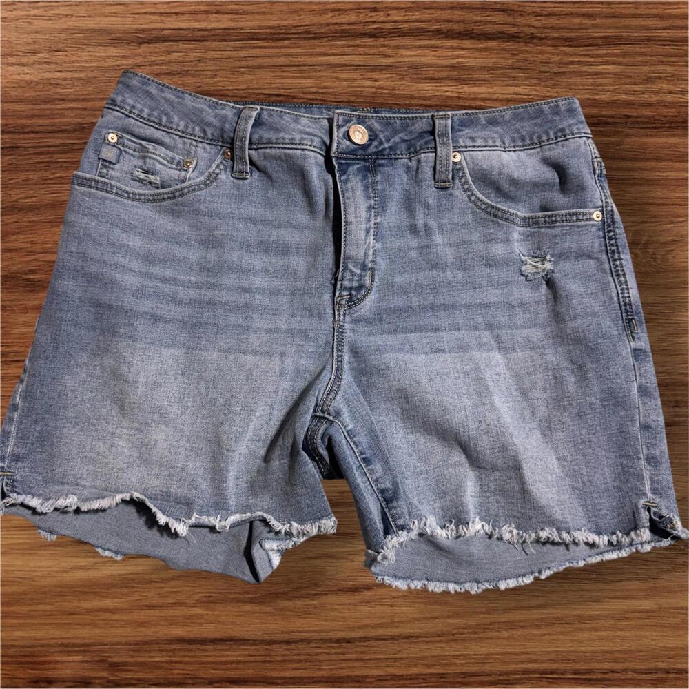 Seven7 Women's Cutoff Western Denim Shorts Size‎ 12